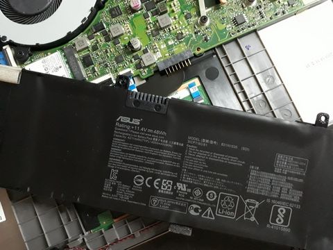 Pin Vệ Sinh Bên Ngoài Asus Zenbook Ux410Ua
