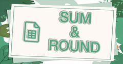  [Video] Cách kết hợp hàm SUM và hàm ROUND trong Google Sheet chi tiết 