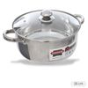 Nồi nhôm chống dính nắp kính 26 cm Delites NDE