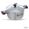 Nồi nhôm chống dính nắp kính 26 cm Delites NDE