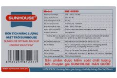  Đèn sạc tích năng lượng mặt trời Sunhouse SHE-6899S 