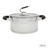 Nồi inox 3 đáy nắp inox 28 cm Fivestar FSN28-SW