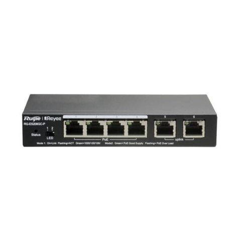 Switch Poe 6 Cổng 10/100/1000base-t
