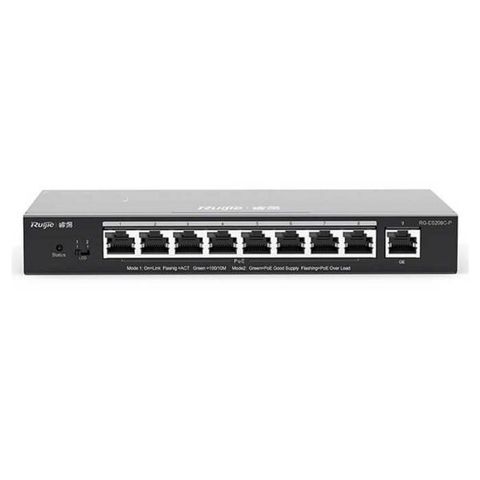 Switch Poe 9 Cổng Ruijie Reyee Rg-es209gc-p