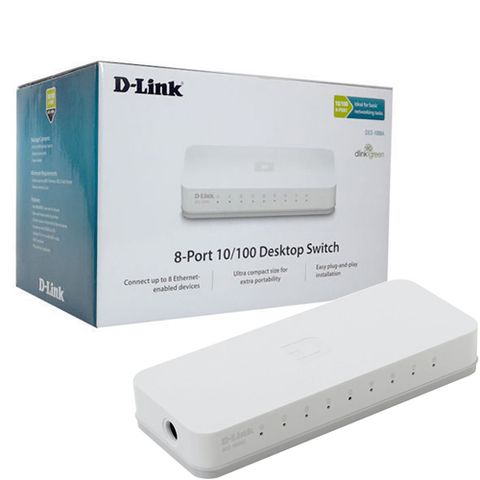 Switch D-link Des-1008c - 8 Port 10/100mbps