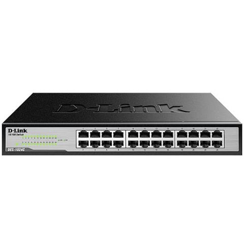 Switch D-link Dgs 1024c 24-port 10/100/1000 Mbps