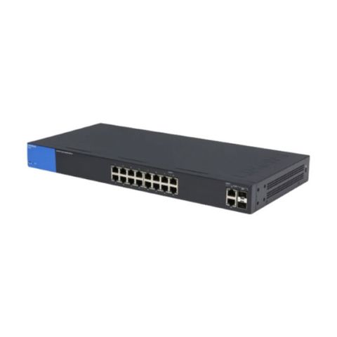 Smart Gigabit Switch Linksys 16 Port Lgs318