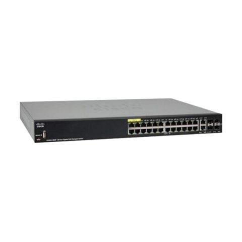 Managed Gigabit Switch Poe Cisco 28 Port Sg350-28mp-k9
