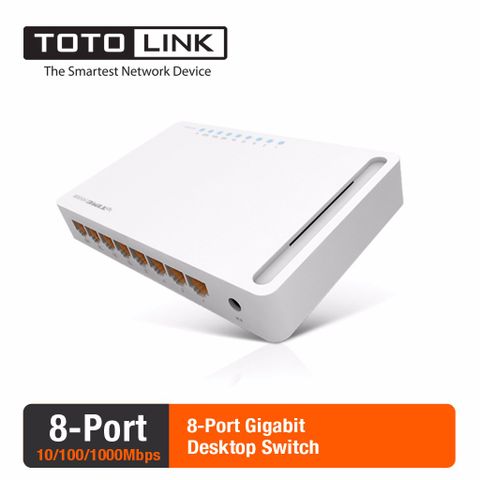 Switch Toto Link S808g 8-port Gigabit
