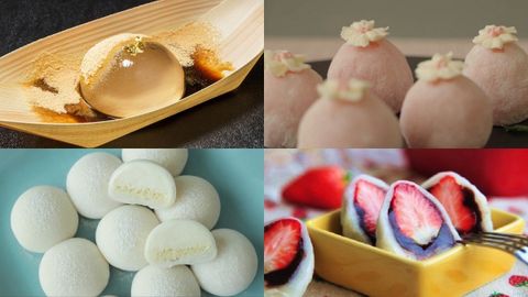 Tổng hợp 17 cách làm các loại bánh mochi Nhật Bản dẻo ngọt, thơm ngon