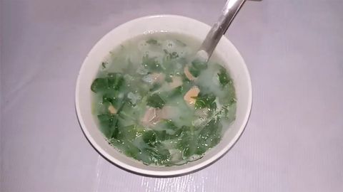 2 cách nấu canh trai nấu mồng tơi thanh mát ngon đơn giản dễ làm