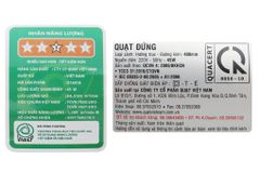  Quạt đứng Asia D16018-BV0 Xanh lam 