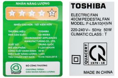  Quạt đứng Toshiba F-LSA10(H)VN Xám 