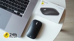  Trên tay chuột Bluetooth Microsoft Modern Mobile: Chuột gì mà nhẹ chưa đến 1 lạng, pin dùng hơn 12 tháng, không mua là hơi tiếc đó! 