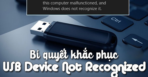 Cách khắc phục lỗi Cannot recognize the USB connection khi cài máy in