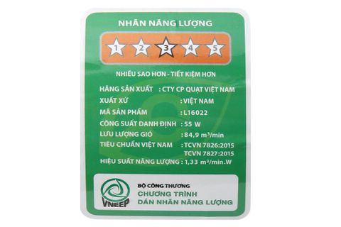 Quạt treo Asia L16022-BV1 Xanh lam