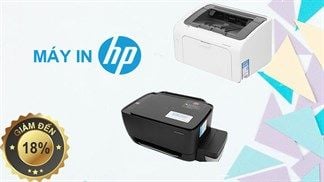 Năm mới rồi, tranh thủ nâng cấp văn phòng làm việc của mình bằng loạt máy in HP này đi, đang giảm đến 18% lận đó