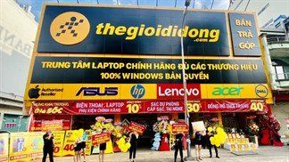 Thế Giới Di Động vừa khai trương thêm một trung tâm laptop tại Hồ Chí Minh, cơ hội sắm máy ngon với ưu đãi tốt đây