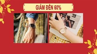 Đây là những đồng hồ đeo tay đang giảm giá nhiều nhất trong dịp Tết này, các nam thanh nữ tú chớ nên bỏ qua