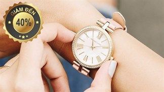 Chưa biết mua gì làm quà 20/10, sao không tham khảo ngay loạt đồng hồ nữ Michael Kors đang giảm sốc đến 40% lận này