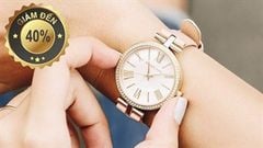  Chưa biết mua gì làm quà 20/10, sao không tham khảo ngay loạt đồng hồ nữ Michael Kors đang giảm sốc đến 40% lận này 