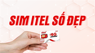 Chỉ từ 800k mà thôi, là bạn đã có thể có cho mình 1 số điện thoại vừa đẹp vừa độc tới từ nhà mạng iTel rồi, tham khảo ngay