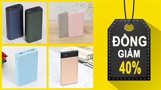 Đồng giảm tận 40%, đây là những pin sạc dự phòng có sạc nhanh giá tốt nhất, sắm về để cùng 'dế iu' vi vu chơi Tết nào