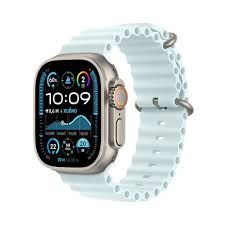  Đồng hồ Apple Watch Ultra 2 2024 GPS + Cellular 49mm Natural Titanium (Vỏ Thép Dây Navy Ocean Band) (MX4D3VN/A) 