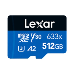  Thẻ nhớ Lexar 512GB Micro SDXC U3 V30 A1 100 MB/s 