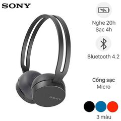  Tai nghe chụp tai Bluetooth Sony WH-CH400 