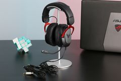  Tai nghe chụp tai Gaming Asus TUF H3 Đen Đỏ 