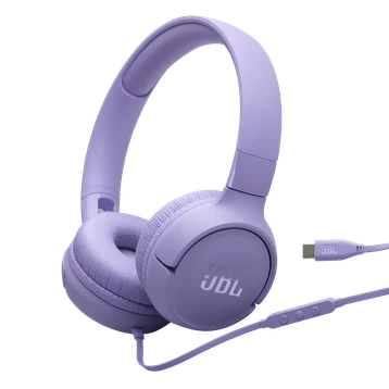 Tai nghe chụp tai có dây JBL Tune 520C Tím
