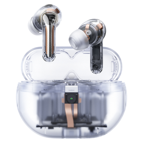 Tai nghe Bluetooth True Wireless SoundPEATS Capsule 3 Pro Transparent
