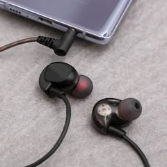  Tai nghe nhét tai dual driver EP Mozard S80 Đen 