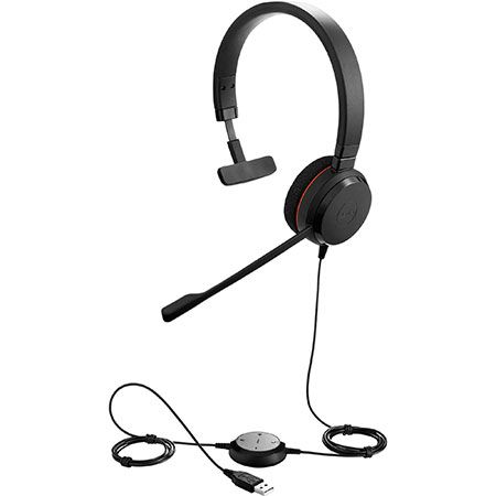 Tai Nghe Call Center Jabra Evolve 20 Ms Mono