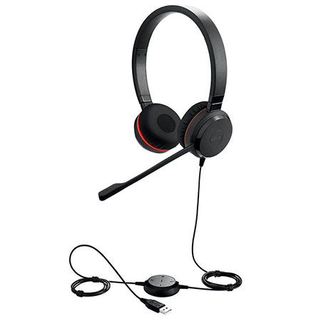 Tai Nghe Call Center Jabra Evolve 30 Ii Ms Stereo