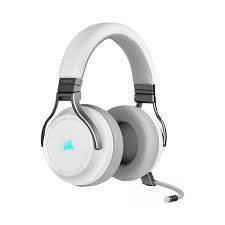 Tai Nghe Corsair Virtuoso Rgb Wireless - White