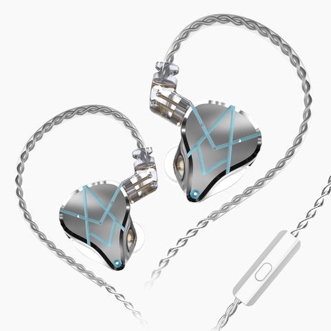 Tai Nghe Kz Asx Có Mic - Bạc