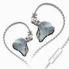  Tai Nghe Kz Asx Có Mic - Bạc 