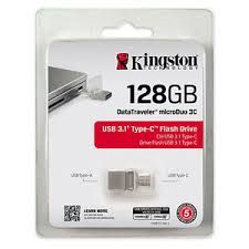 Kingston Datatraveler Microduo 3C  Usb 3.1 Gen 1  128Gb  Dtduo3C