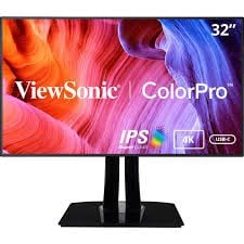 Màn Hình ViewSonic VP3268a-4K – 32 Inch, 4K, Đồ Họa Chuyên Nghiệp