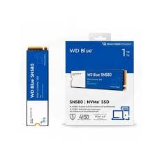  SSD Western Digital Blue SN580 1TB PCIe Gen4 x4 NVMe M.2 WDS100T3B0E 