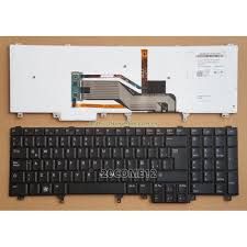  Bàn phím Dell Latitude E6520,E5520,E5530,M4600,M4700,M6700 (Có Đèn) Tháo Máy 