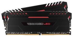  Vengeance® Led 16Gb (2 X 8Gb) Ddr4 Dram 3200Mhz C16 - Red Led 