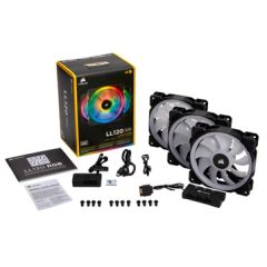 Tản nhiệt bộ 3 Fan 120mm Corsair LL120 RBG 