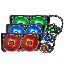  Tản Nhiệt Cpu Id Cooling Auraflow 240 Rgb - Led Blue 