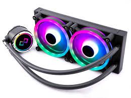 Tản Nhiệt Cpu Infinity Dark Wizard Addressable Rgb 240Mm Liquid Cpu Cooler - 3X Spectrum Pro Edition