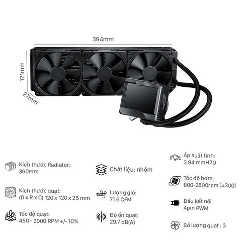 Tản Nhiệt Nước Asus Rog Ryujin Ii 360