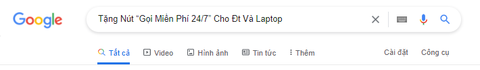 Tặng Nút “Gọi Miến Phí 24/7” Cho Đt Và Laptop