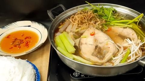 3 cách nấu lẩu cá bớp ngon không tanh chua chua cay cay ai cũng ghiền